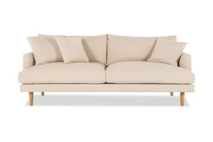 Hampton 3 Seat Sofa, Havana Natural, by Lounge Lovers by Lounge Lovers, a Sofas for sale on Style Sourcebook