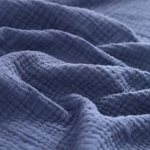 Canningvale Alla Turca Throw - Blue, Cotton by Canningvale, a Blankets & Throws for sale on Style Sourcebook