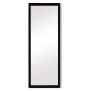 Wesley Wall / Cheval Mirror, 160cm, Black by The Chic Home, a Mirrors for sale on Style Sourcebook