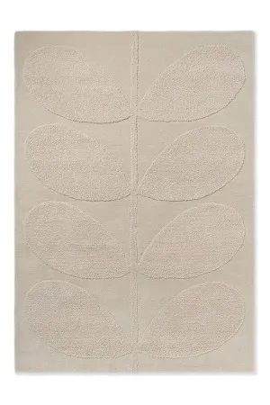 Orla Kiely Solid Stem Ecru 158309 by Orla Kiely, a Contemporary Rugs for sale on Style Sourcebook
