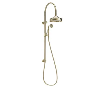 Kingsley Shower Rail Set - Brushed Brass by ABI Interiors Pty Ltd, a Showers for sale on Style Sourcebook