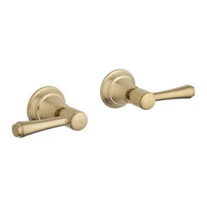Kingsley Assembly Taps - Brushed Brass by ABI Interiors Pty Ltd, a Bathroom Taps & Mixers for sale on Style Sourcebook