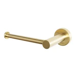 Bloom Toilet Roll Holder Brushed | Made From Brass/Brushed Brass By ADP by ADP, a Toilet Paper Holders for sale on Style Sourcebook