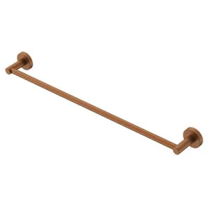 Soul Single Towel Rail 600mm Brushed | Made From Brass In Copper By ADP by ADP, a Towel Rails for sale on Style Sourcebook