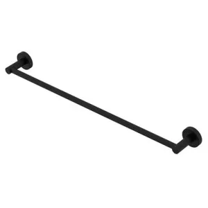 Soul Single Towel Rail 600mm Matte | Made From Brass In Black By ADP by ADP, a Towel Rails for sale on Style Sourcebook