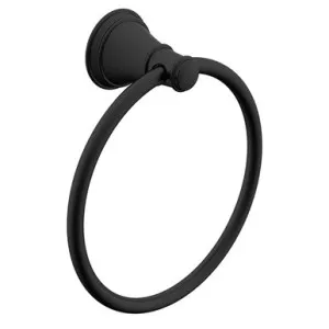 Eternal Hand Towel Ring Matte | Made From Brass In Black By ADP by ADP, a Towel Rails for sale on Style Sourcebook