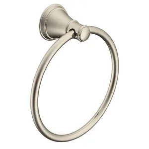 Eternal Hand Towel Ring Brushed | Made From Brass In Nickel By ADP by ADP, a Towel Rails for sale on Style Sourcebook