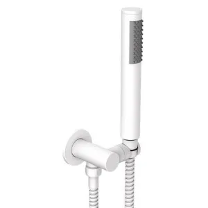 Soul Slimline Handshower On Hook | Made From Stainless Steel/Brass/ABS In White By ADP by ADP, a Showers for sale on Style Sourcebook