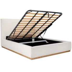 Haven Gas Lift Bed California Ivory by James Lane, a Beds & Bed Frames for sale on Style Sourcebook