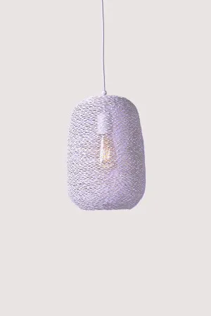 Barrel Hanging Pendant - Small - White/Gold by Hermon Hermon Lighting, a Pendant Lighting for sale on Style Sourcebook