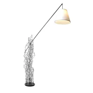 Little People Boomtown floor lamp - Silver by Hermon Hermon Lighting, a Floor Lamps for sale on Style Sourcebook