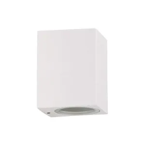 Atlas IP54 Exterior Down Wall Light, White by Oriel Lighting, a Outdoor Lighting for sale on Style Sourcebook