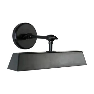 Loxby Metal Adjustable Picture Wall Light, Black by Oriel Lighting, a Wall Lighting for sale on Style Sourcebook