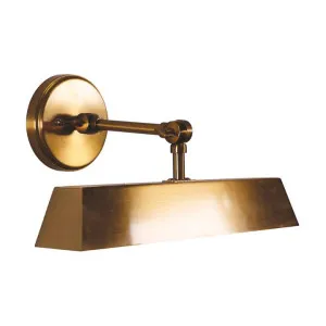 Loxby Metal Adjustable Picture Wall Light, Satin Brass by Oriel Lighting, a Wall Lighting for sale on Style Sourcebook