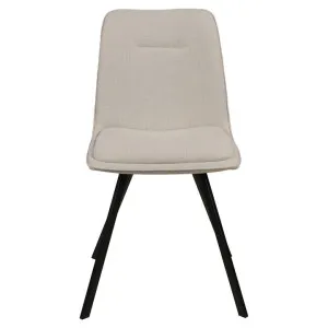 Gilba FabricDining Chair, Ivory by Viterbo Modern Furniture, a Dining Chairs for sale on Style Sourcebook
