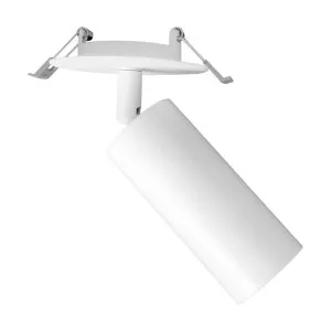 Tubo Tiltable & Rotatable Dimmable LED Spot Downlight, CCT, White by CLA Ligthing, a Spotlights for sale on Style Sourcebook