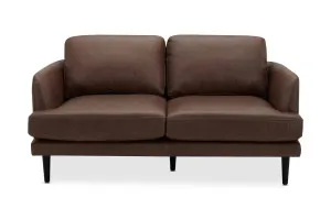 Alice Leather 2 Seat Sofa, Phoenix Coffee, by Lounge Lovers by Lounge Lovers, a Sofas for sale on Style Sourcebook