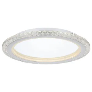 Elie Metal & Glass Dimmable LED Oyster Ceiling Light, 24W, CCT by Telbix, a Spotlights for sale on Style Sourcebook