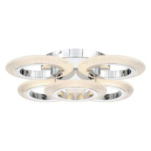 Luna 5 Ring LED Flush Mount Ceiling Light, CCT by Telbix, a Spotlights for sale on Style Sourcebook