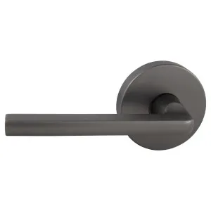 Avant with QuickFix Alba Passage Lever Set in Satin Graphite with Latch by Gainsborough, a Door Hardware for sale on Style Sourcebook