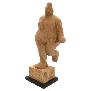 Sumou Mango Wood Figurine, Type B by Casa Uno, a Statues & Ornaments for sale on Style Sourcebook