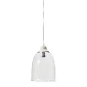 Malana Glass Pendant Light, Bell Shade, Medium by Casa Uno, a Pendant Lighting for sale on Style Sourcebook