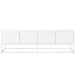Havasa TV Unit White - 180cm by James Lane, a Entertainment Units & TV Stands for sale on Style Sourcebook