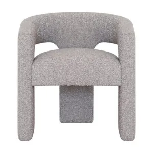 Leva Boucle Storm Accent Chair by James Lane, a Chairs for sale on Style Sourcebook