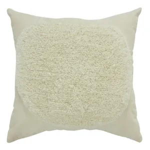 Taos Cushion Cotton Wool Natural - 50cm x 50cm by James Lane, a Cushions, Decorative Pillows for sale on Style Sourcebook