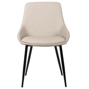 Como Faux Leather Dining Chair, Light Grey by Maison Furniture, a Dining Chairs for sale on Style Sourcebook