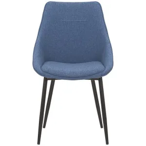 Bellagio Fabric Dining Chair, Blue by Maison Furniture, a Dining Chairs for sale on Style Sourcebook