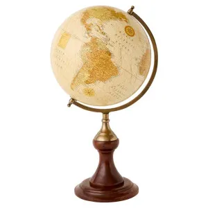 Paradox Pioneer Desktop Globe, Ivory by Paradox, a Fixed Lights for sale on Style Sourcebook