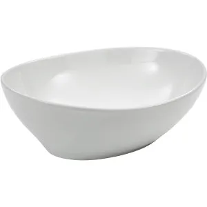 Paola Vessel Basin NTH Ceramic 410X335 Gloss White by Fienza, a Basins for sale on Style Sourcebook