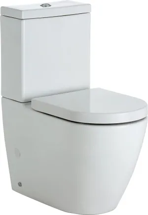 Empire Back To Wall Toilet Suite S Trap 90-160 Gloss White by Fienza, a Toilets & Bidets for sale on Style Sourcebook