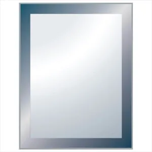 Smoke Patterned Edge Mirror 1200X700 Silver by Duraplex, a Vanity Mirrors for sale on Style Sourcebook