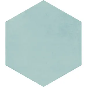 Denia Hexagon Sky Structured Textured Tile by Beaumont Tiles, a Outdoor Tiles & Pavers for sale on Style Sourcebook