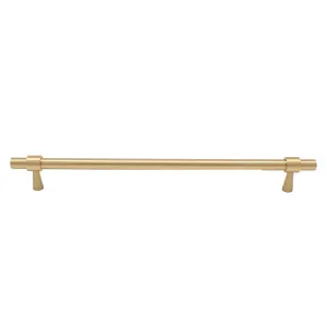 Brushed Brass Timeless Pull - Phoebe Large (265mm overall) by Manovella, a Cabinet Hardware for sale on Style Sourcebook