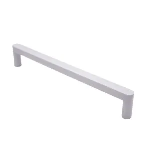 White Straight Profile Cabinet Pull - Clio Medium (170mm overall) by Manovella, a Cabinet Hardware for sale on Style Sourcebook