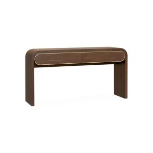 Boran 1.5m Console Table - Walnut by Interior Secrets - AfterPay Available by Interior Secrets, a Console Table for sale on Style Sourcebook