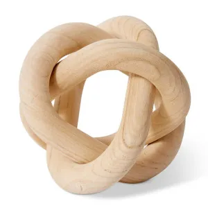Bayo Wooden Sculpture - 20 x 20 x 20cm by Elme Living, a Statues & Ornaments for sale on Style Sourcebook
