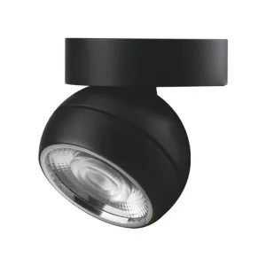 Moon Aluminium Dimmabe LED Surface Mounted Spotlight, Flood Fascia, CCT, Black by Domus Lighting, a Spotlights for sale on Style Sourcebook