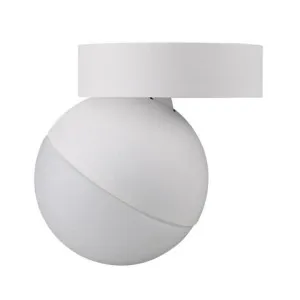 Moon Aluminium Dimmabe LED Surface Mounted Spotlight, Opal Fascia, CCT, White by Domus Lighting, a Spotlights for sale on Style Sourcebook