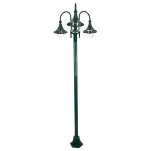 Monaco Italian Made IP43 Exterior Post Light, 3 Light, 238cm, Green by Domus Lighting, a Lanterns for sale on Style Sourcebook