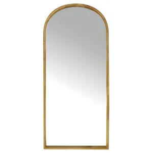 Inga Oak Frame Arch Wall / Floor Mirror, 180cm by Coast To Coast Home, a Mirrors for sale on Style Sourcebook