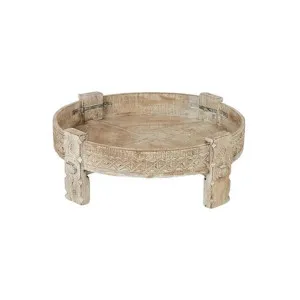 Idha Wooden Round Tray Coffee Table, 70cm by Coast To Coast Home, a Coffee Table for sale on Style Sourcebook