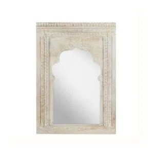 Tamma Wooden Frame Moroccan Wall Mirror, 70cm by Coast To Coast Home, a Mirrors for sale on Style Sourcebook