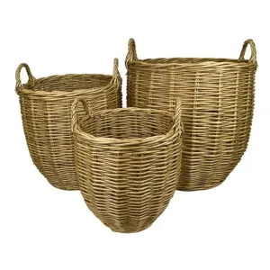 Lika 3 Piece Willow Rattan Basket Set by Coast To Coast Home, a Baskets & Boxes for sale on Style Sourcebook