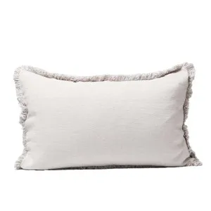 Luca® Boho Linen Cushion - Silver Grey by Eadie Lifestyle, a Cushions, Decorative Pillows for sale on Style Sourcebook