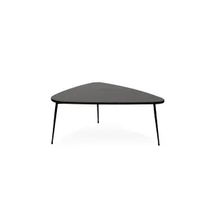 Alba Coffee Table Medium - Black Marble Black Frame by Darcy & Duke, a Coffee Table for sale on Style Sourcebook