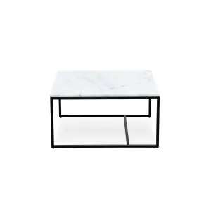 Reno Coffee Table Medium - White Marble by Darcy & Duke, a Coffee Table for sale on Style Sourcebook
